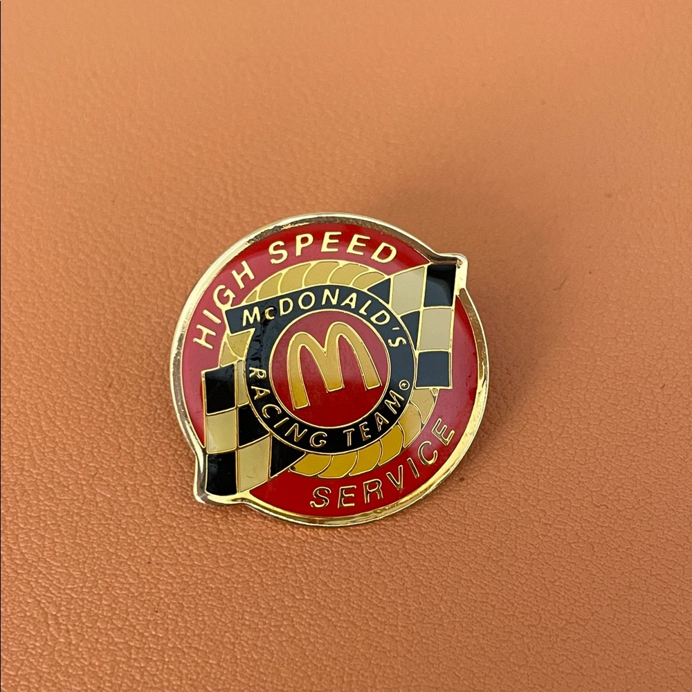 McDonald’s Racing‎ Team High Speed Service Pin